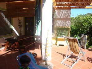 Veranda.