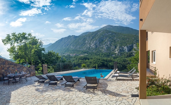Pool deck