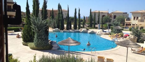 Aphrodite Hills Resort, Theseus Village, Main Pools