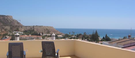 Roof terrace with stunning views