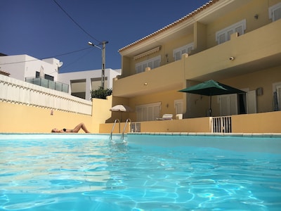 Huge apartment with pool and roof terrace only 5 min walk from beach
