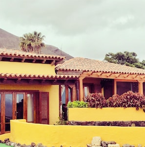 Back of main villa.