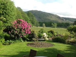 The garden and view from Green Lodge