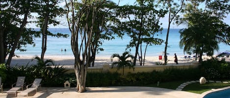 View from our balcony, Dover beach