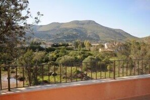 Mountain views from balcony