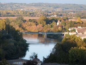 view from the cottage of Dordogne River and Valley