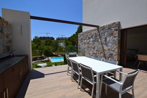 Terrace with Dining & BBQ Area