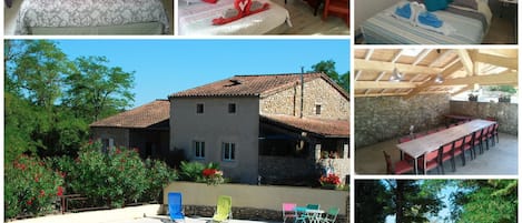 Le Mas , les chambres