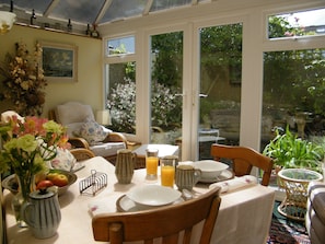 Breakfast in sunny Devon