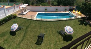 Garden &  Gated swiming pool area