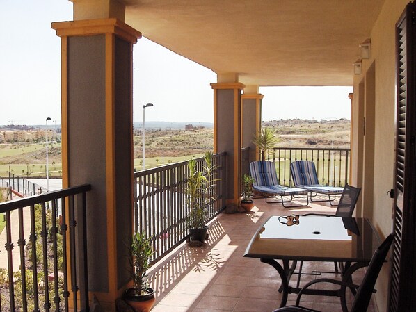 Large Outside Terrace