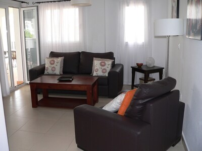 Frontline Luxury Golf Apartment - relaxing terrace views, next to pool