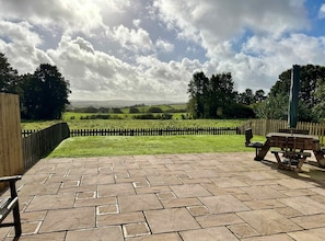 View from the back garden