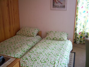 Sofa converts into pull out beds
