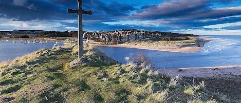 Alnmouth from Church Hill