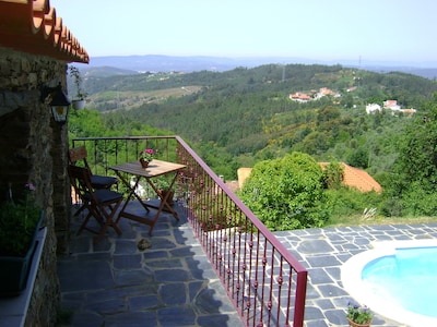 Bela Vista Alqueve, privater Pool mit herrlichem Blick und Schieferhaus