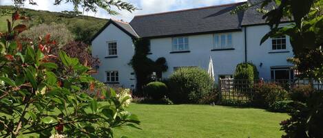 The Barn and its private garden