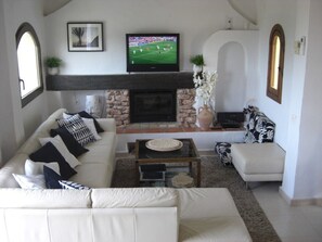 Comfortable seating in the lounge area
