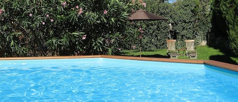 5 meter octagonal solid wood above ground pool