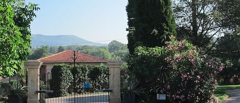 Villa Zelda - you can just see the roof!