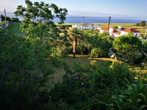 Garden and sea view