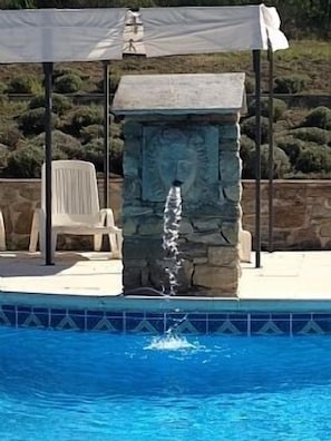 Poolside Fountain