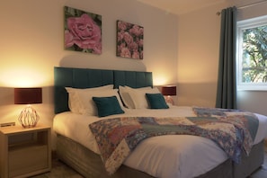 Both bedrooms can have a super king sized double bed or two single beds.