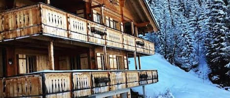 Chalet Sofia in the winter 