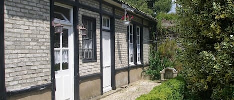 Cottage from garden