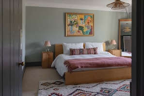 Park Cottage, Fring: Master bedroom