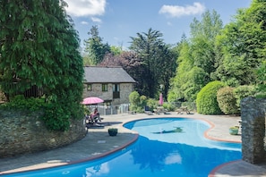 Gatehouse West again - the kitchen and bedroom window look towards the pool.