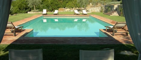 Pool area and Gazebo