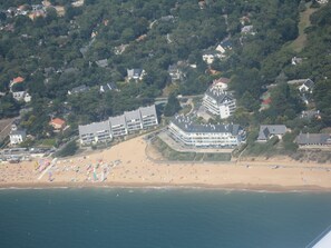 Vue aérienne de la résidence pierre percee sainte marguerite de pornichet 