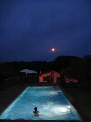 a midnight dip