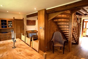 Cobnut dining table