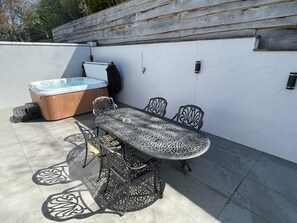 Rear patio