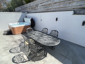 Rear patio