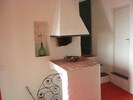 The fireplace