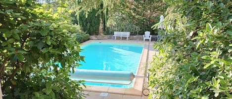 Pool view from terrace