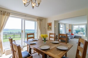 Dining room through to living room