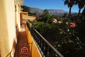 Bedroom balcony looking north to the Sierra Nevada mountains