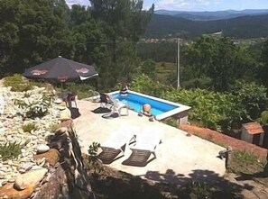 The swimming area