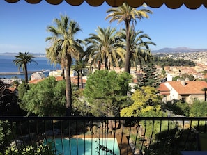 View from the terrace : right in front of you