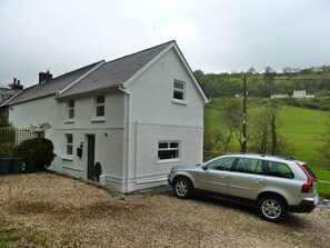 Entrance to the cottage