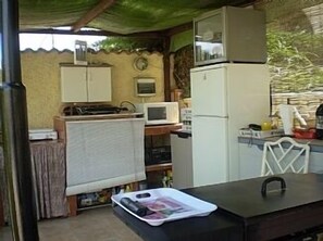 BBQ and outside kitchen