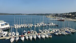 The most beautiful sea view from apartment balcony and bedroom.