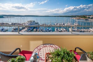 The most beautiful sea view from apartment balcony and bedroom.