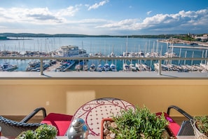 The most beautiful sea view from apartment balcony and bedroom.