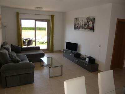 Stunning 2 bed 2 bath apartment with panoramic views of the sea and mountains 