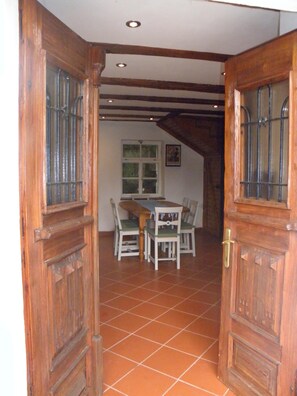 Entrance to house